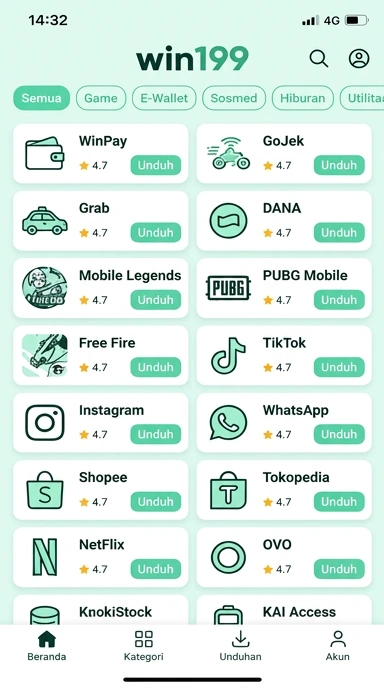 Discover Aplikasi Terpopuler di win199 — Hub Unduhan Indonesia