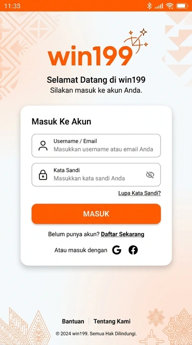 Cara Mudah Masuk Akun win199 di Android